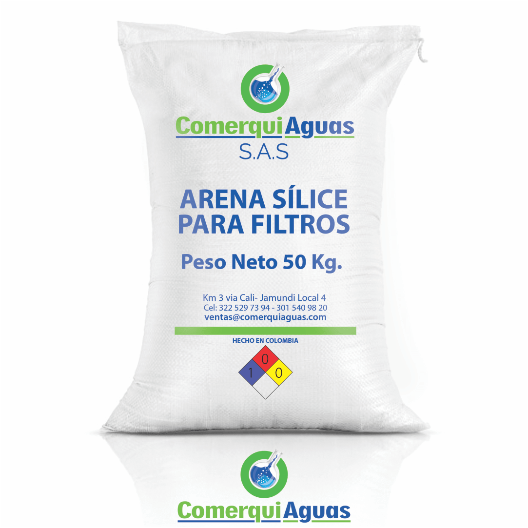 Pack de 5 unidades arena silice 0. 5-1 filtros 20 kg
